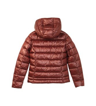 Blauer Veste matelassée Caroll rouge