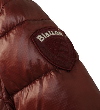 Blauer Veste matelassée Caroll rouge