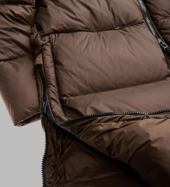 Blauer Celia brown padded jacket