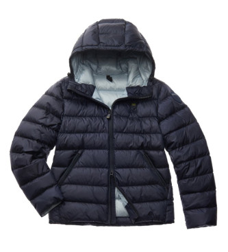 Blauer Acton quiltad jacka med huva bl