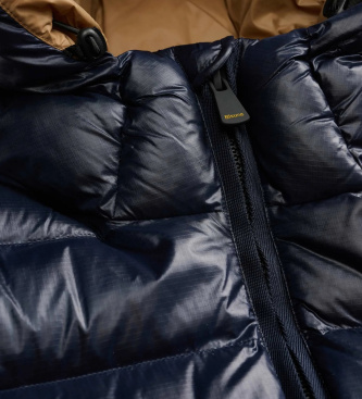 Blauer Eco Adams navy padded jacket