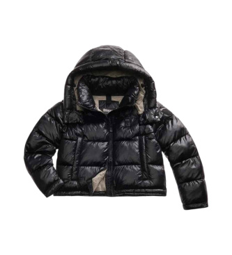 Blauer Gloria black quilted jacket