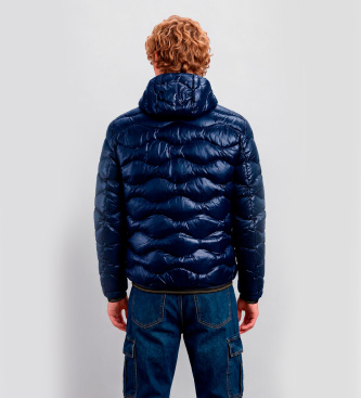 Blauer Chaqueta acolchada Wave marino