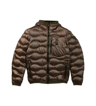 Blauer Wave brown quilted jacket