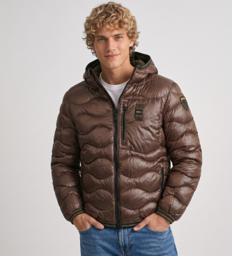 Blauer Wave brown quilted jacket