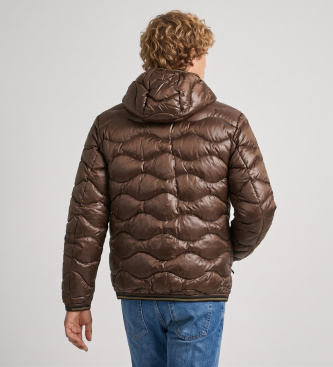 Blauer Wave brown quilted jacket