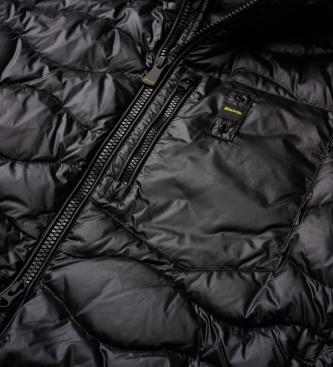 Blauer Chaqueta acolchada Wave negro