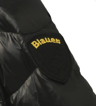Blauer Veste matelassée Wavefur noire