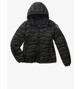 Blauer Veste Camelia noire