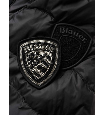 Blauer Veste Camelia noire