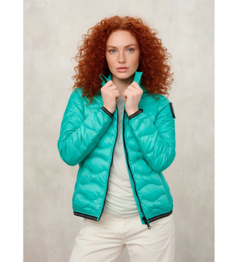 Blauer Veste vert cam�lia