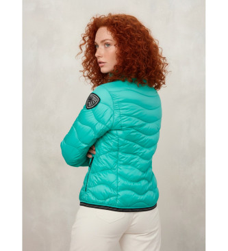 Blauer Veste vert cam�lia