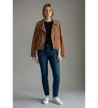 Blauer Brun k�rsb�rsjacka