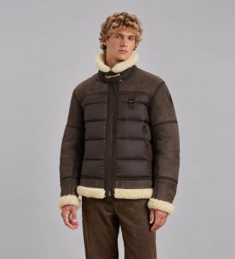Blauer Grafton brown leather jacket