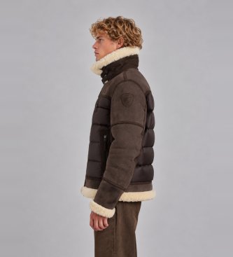 Blauer Grafton brown leather jacket