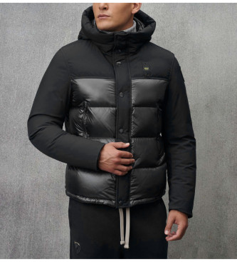 Blauer Piumino Brook in neoprene nero