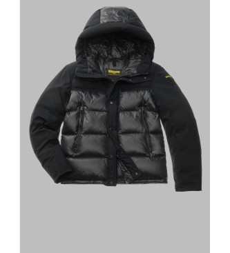 Blauer Brook Neoprene Down Jacket svart