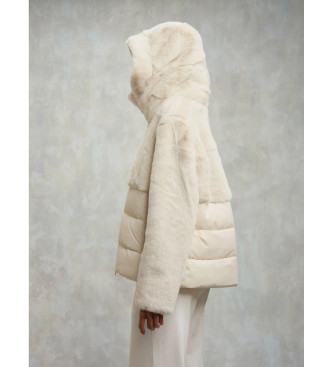 Blauer Veste beige Fanevil