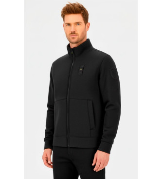 Blauer Halborn Jas zwart