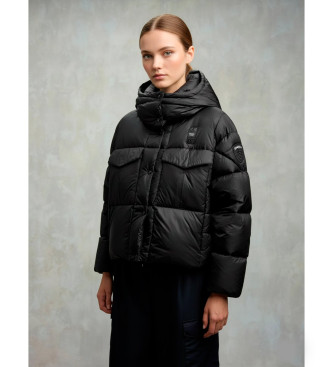 Blauer Laval Shiny Duster Jacket noir