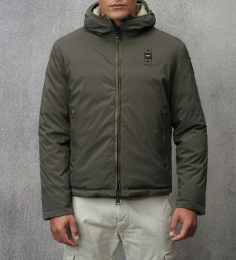 Blauer Veste rversible en noprne Ballard green