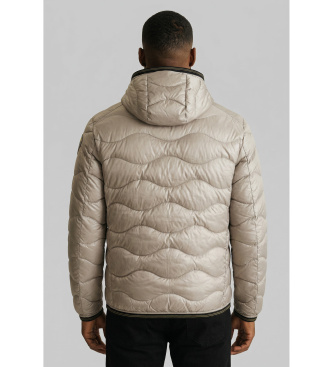 Blauer Beige Wave Jacket
