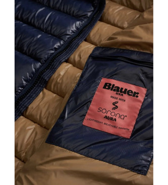 Blauer Manteau Eco Adams bleu