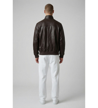 Blauer Coniston l�derjacka m�rkbrun