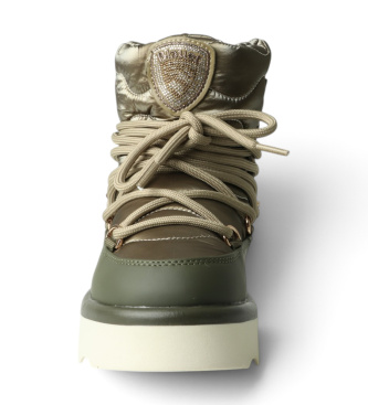 Blauer Bottines Doyle vert