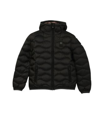 Blauer Schwarzer Lowell-Mantel
