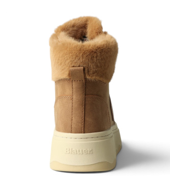 Blauer Bottines Maribel marron