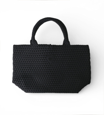 Blauer Forside h�ndtaske sort