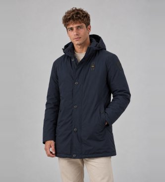 Blauer Parka Chester marino