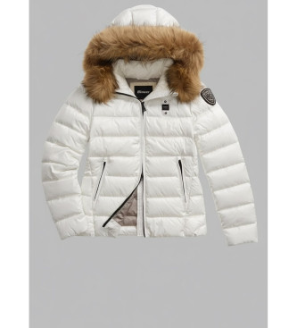 Blauer Arcadia white striped jacket arcadia white