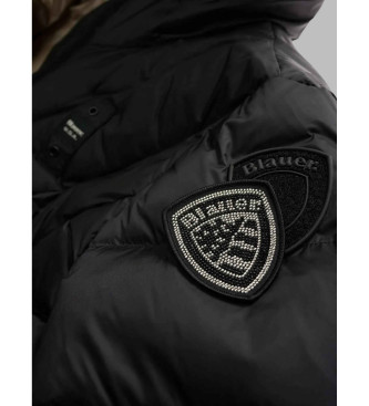 Blauer Czarna kurtka Althea