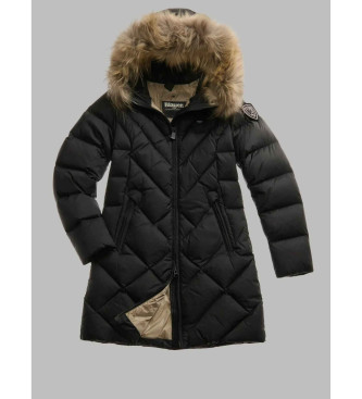 Blauer Czarna kurtka Althea