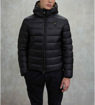 Blauer Acton jacka med huva svart
