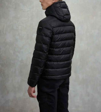 Blauer Acton jacka med huva svart