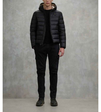 Blauer Acton jacka med huva svart