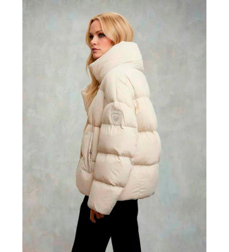 Blauer Nuvola Ross beige kurze Jacke