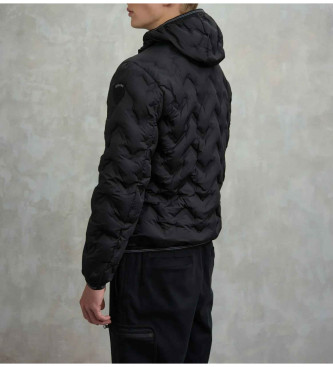 Blauer Casaco angular preto Piery preto
