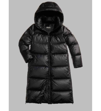 Blauer Cardigan long Celia noir