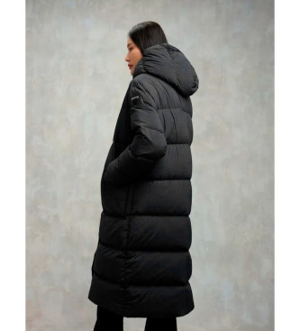 Blauer Plumfero largo Nube Ruth negro