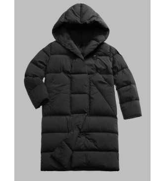 Blauer Plumfero largo Nube Ruth negro