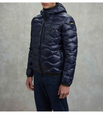 Blauer Piumino blu navy Wave