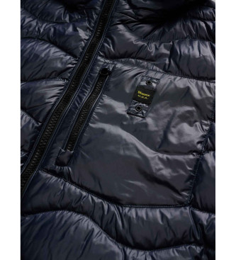 Blauer Piumino blu navy Wave