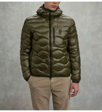 Blauer Plumfero Ondulado Wave verde