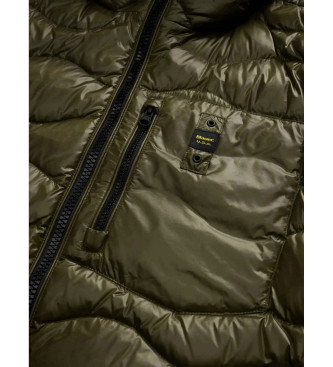 Blauer Plumfero Ondulado Wave verde