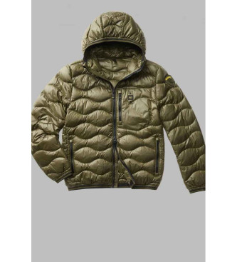 Blauer Plumfero Ondulado Wave verde
