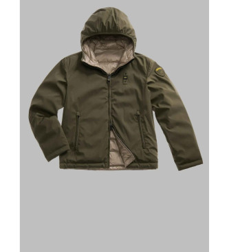 Blauer Plumfero reversible Ballard verde